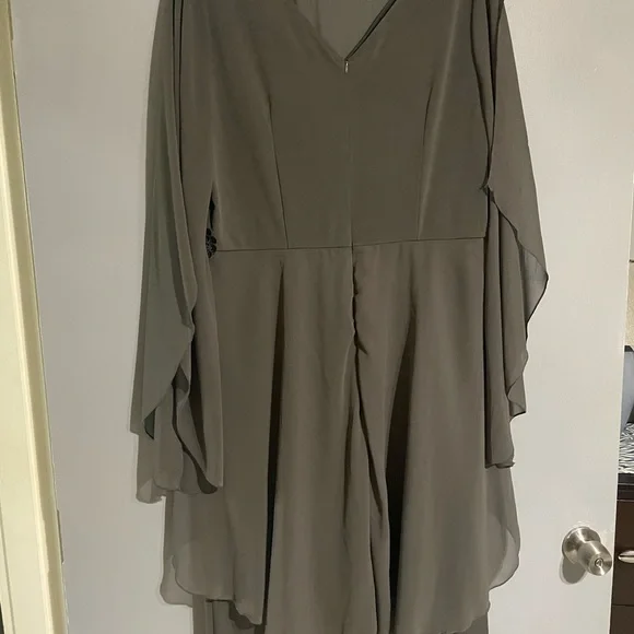 Dress jumpsuit . XL / 95%polyester/5%spandex - Picture 5 of 13